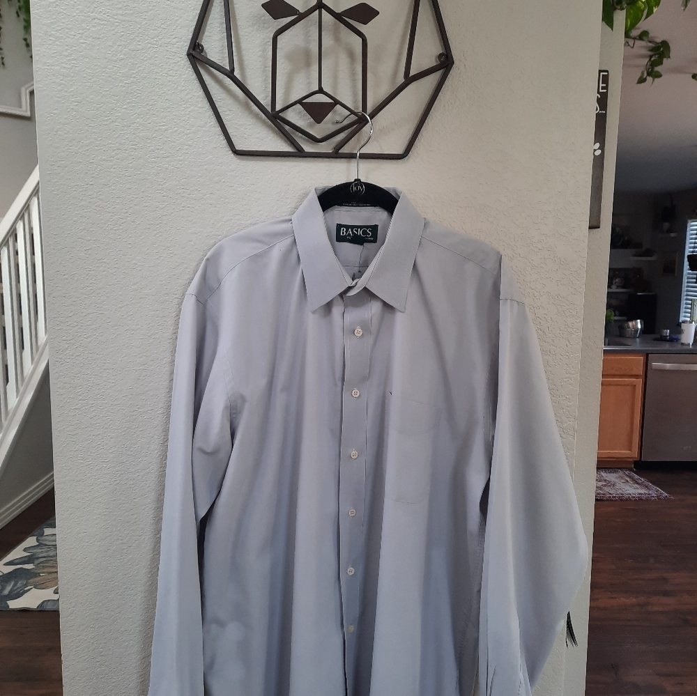 Men's Basics by Croft and Barrow Dress Shirt